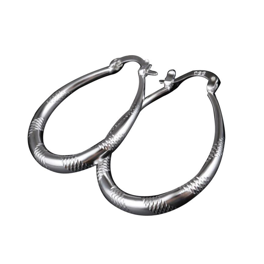 Hot Fashion Jewelry Beautiful Classic Big Hoop Earrings